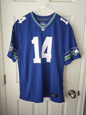 Nike Seattle Seahawks Football Jersey Mens Large DK Metcalf #14 Throwback SZXL